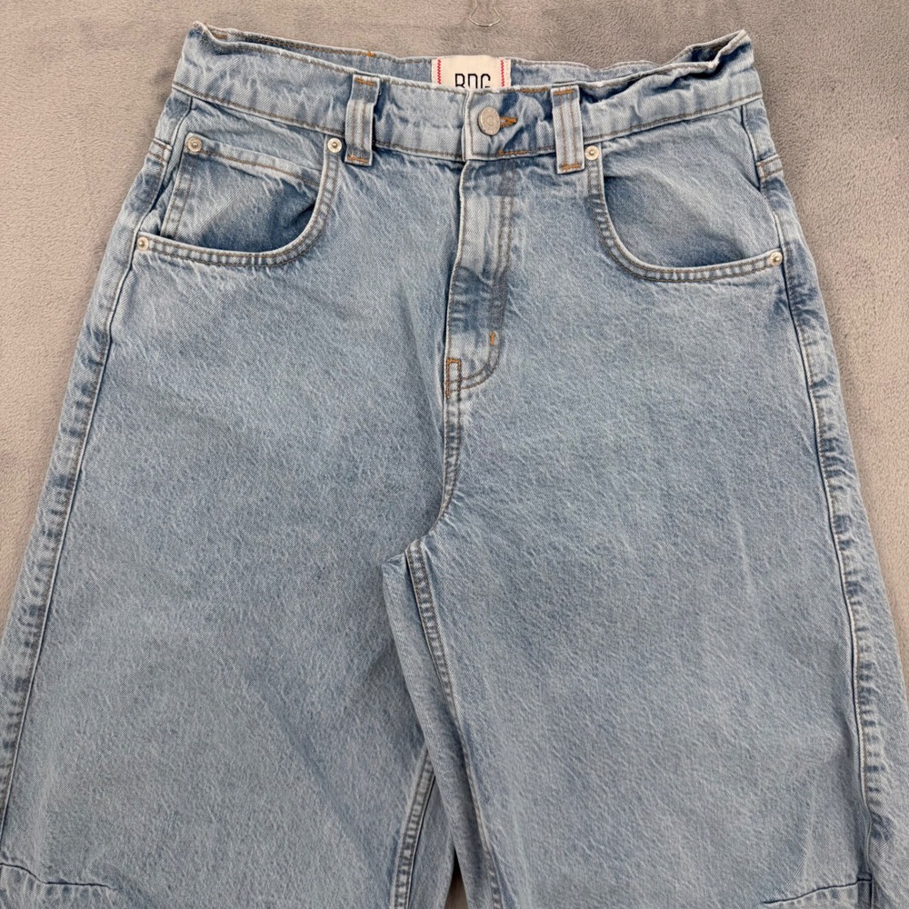 BDG Women's Blue Rih‎ Extreme Baggy Mid-Rise Relaxed Fit Jeans Women's Size 25 - Picture 4 of 16